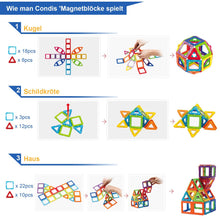 Cargar imagen en el visor de la galería, Condis 42Pcs Magnetic Building Blocks Set - Condistoys
