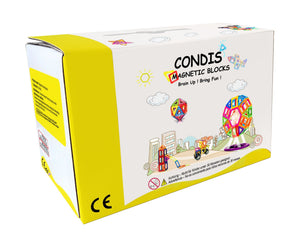 Condis 95Pcs Magnetic Building Blocks Set - Condistoys